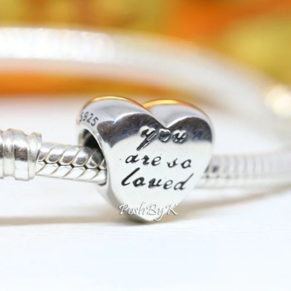 PANDORA You Are So Loved Charm 791730 - Picture 3 of 3